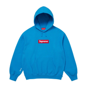 Supreme Box Logo Hooded Sweatshirt Cyan (FW25)