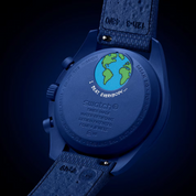 Swatch x Omega Bioceramic Moonswatch Mission To Earthphase Moonshine Snoopy Gold
