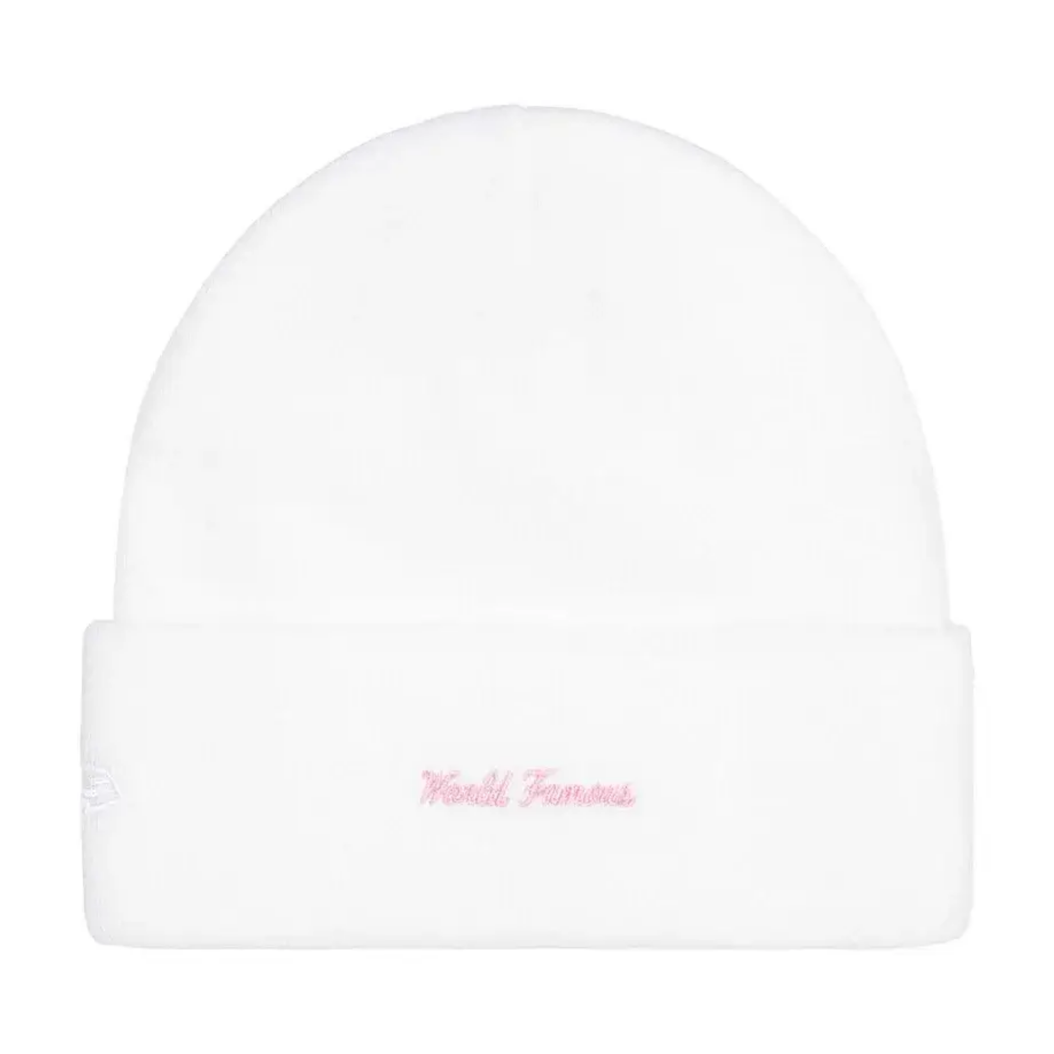 Supreme New Era Box Logo Beanie White (FW25)