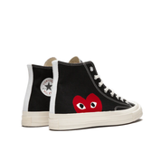 Converse Chuck Taylor All-Star 70s Hi Comme des Garçons PLAY Black