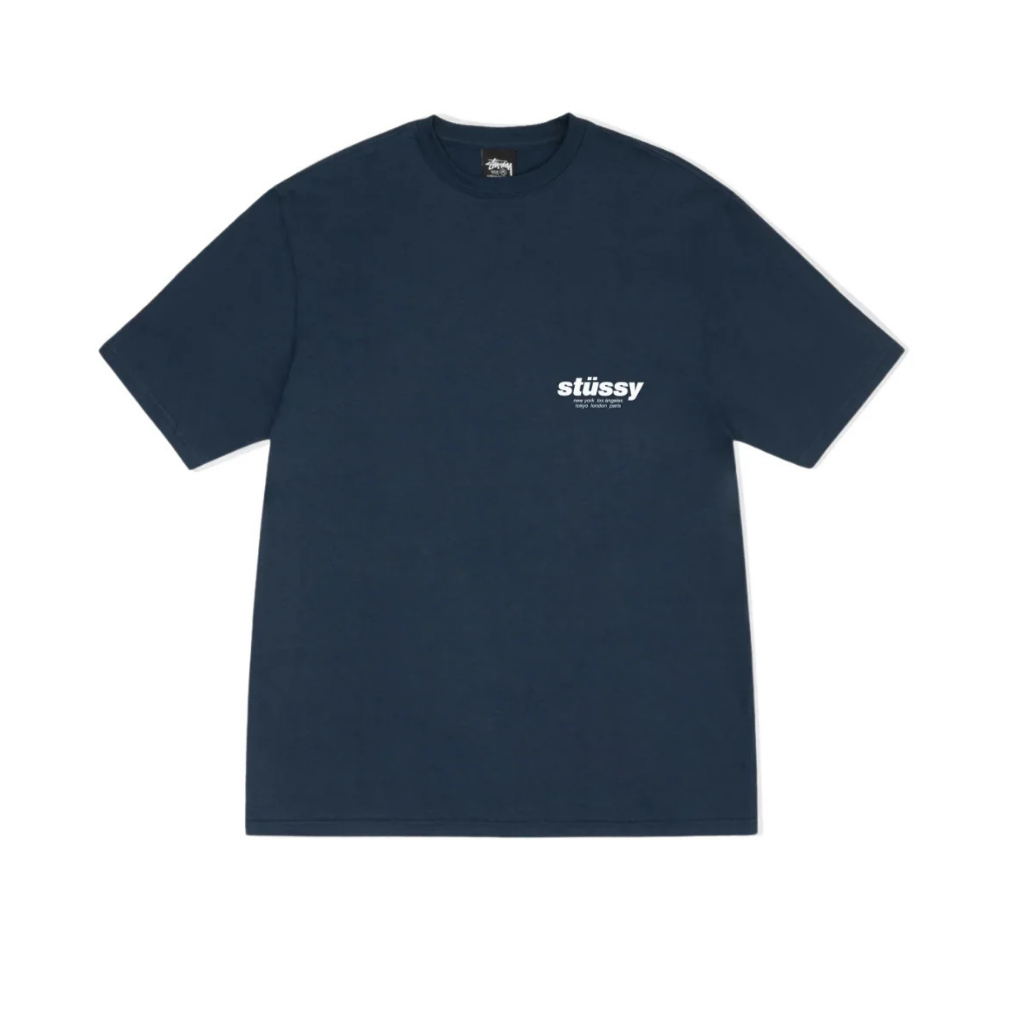 Stussy Rollers Tee Navy