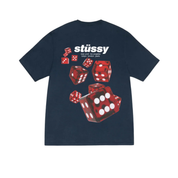 Stussy Rollers Tee Navy