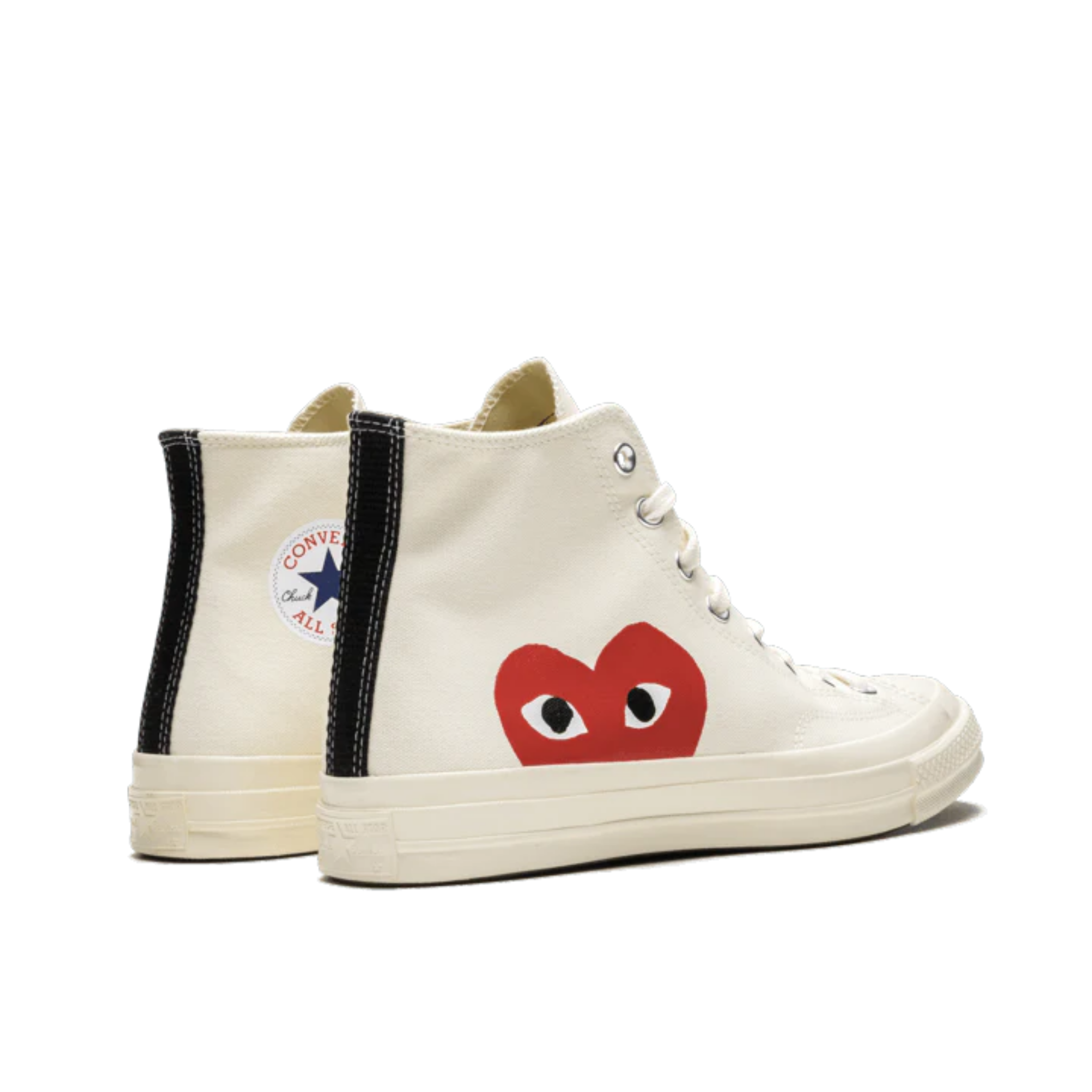 Converse Chuck Taylor All-Star 70s Hi Comme des Garçons PLAY White