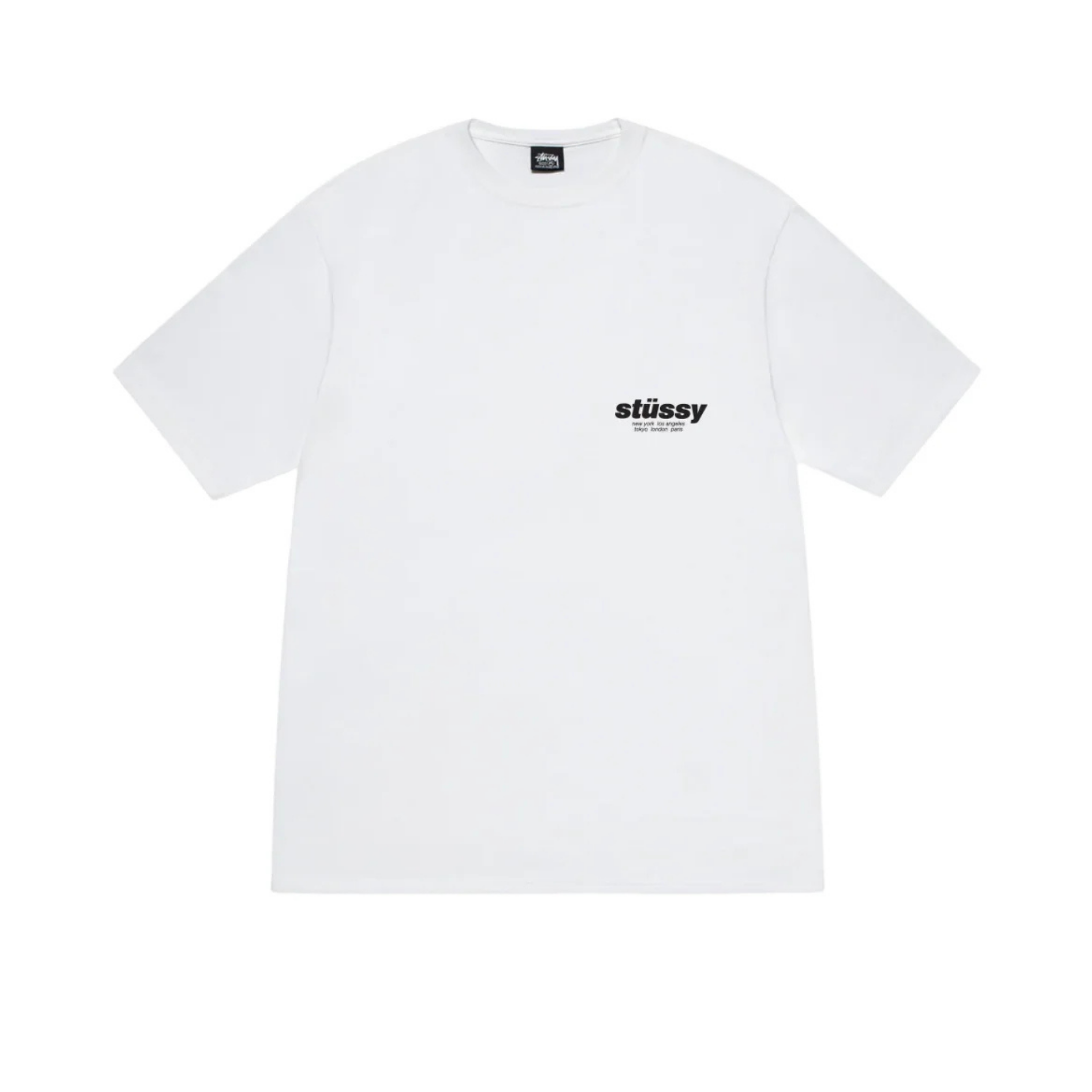 Stussy Rollers Tee White