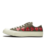 Converse Chuck Taylor All-Star 70s Ox Comme des Garçons PLAY Multi Heart Green