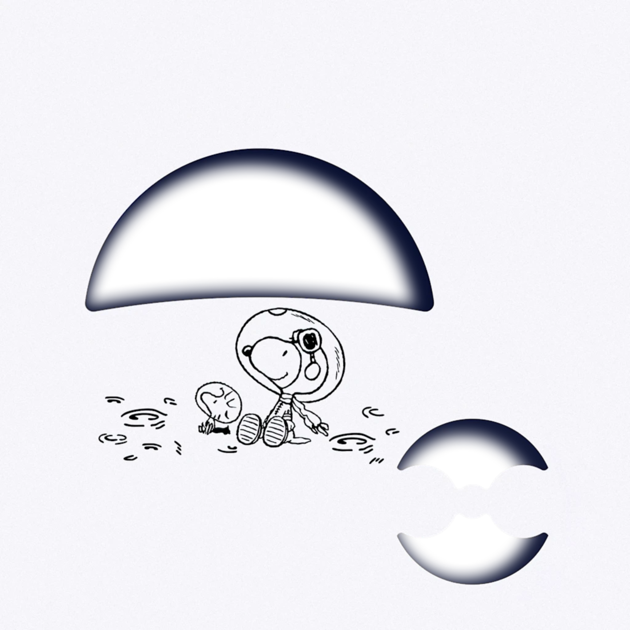 Swatch x Omega Bioceramic Moonswatch Mission To Earthphase Moonshine Snoopy Gold