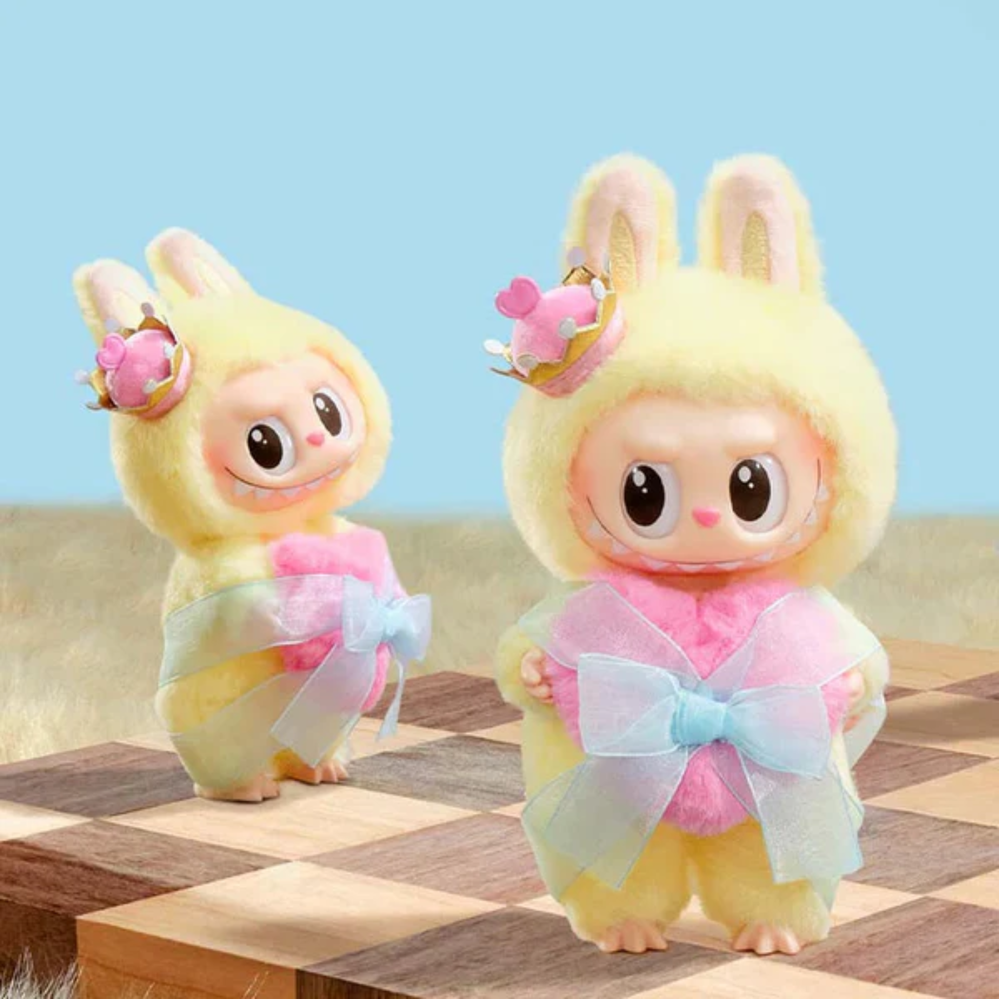 Pop Mart Labubu The Monsters Let's Checkmate Series Vinyl Plush