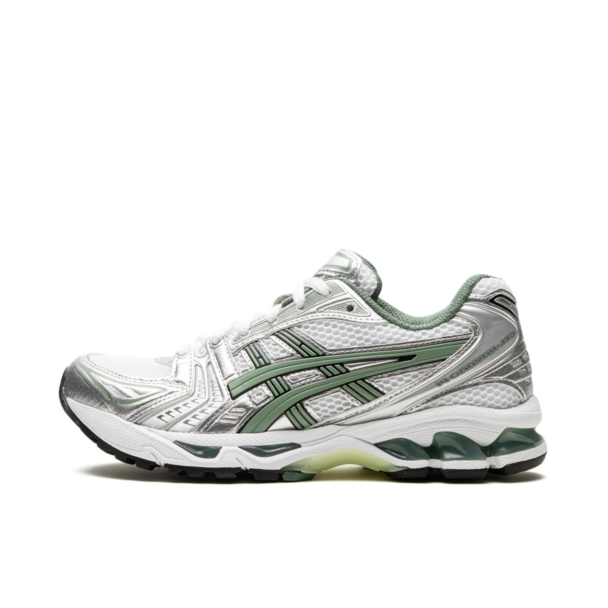 ASICS Gel-Kayano 14 White Pure Silver Slate Grey Sage - 1201A019-107 