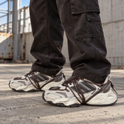 Adidas XLG Runner Deluxe 2.0 Off White Aurora Coffee