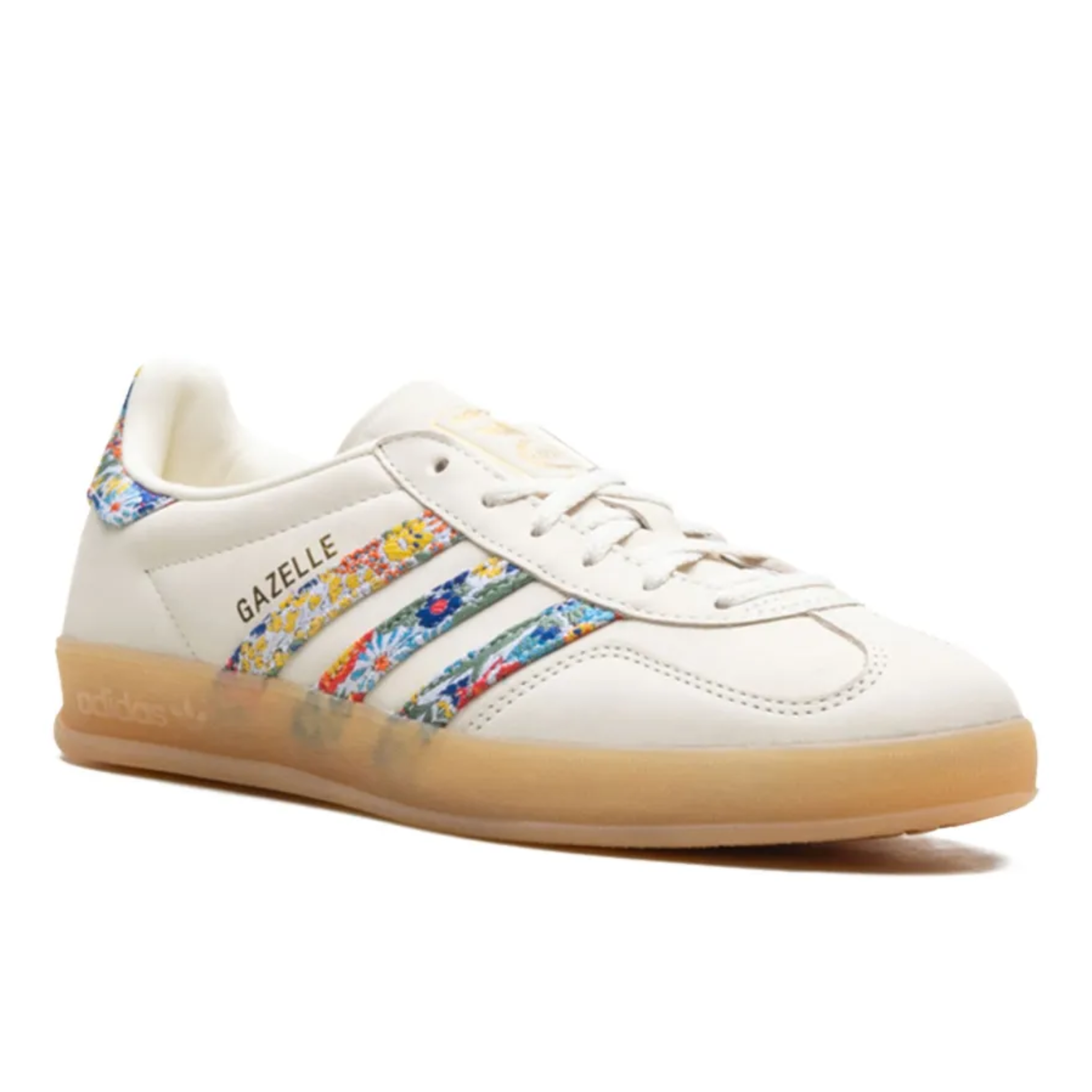 Adidas Gazelle Indoor Liberty London Floral Embroidery Stripes - JH7370