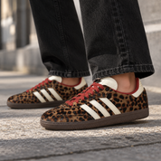 Adidas Samba OG Preloved Red Leopard