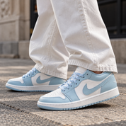 Air Jordan 1 Low Aluminum (Ice Blue)