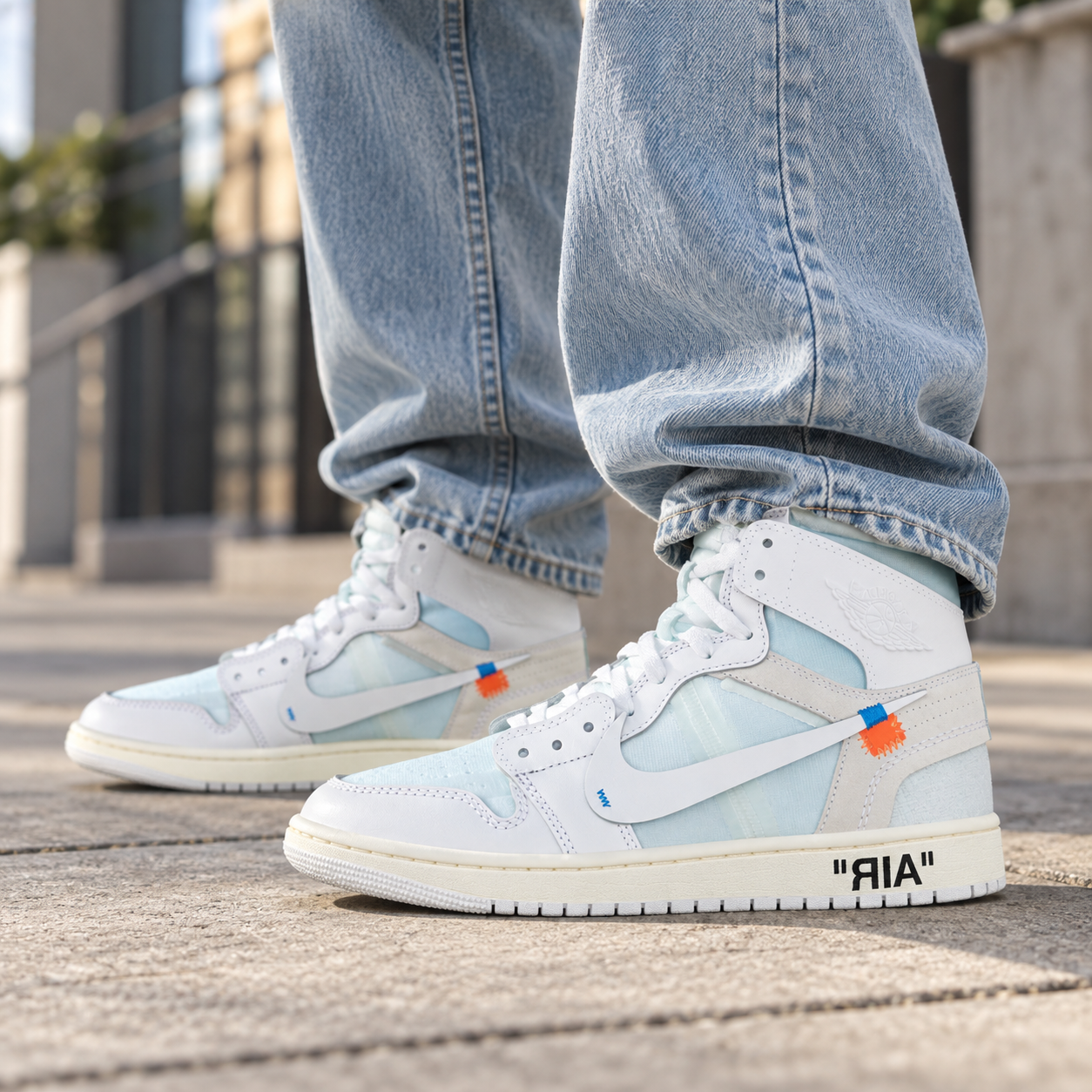 Air Jordan 1 Retro High Virgil Abloh Archive Alaska