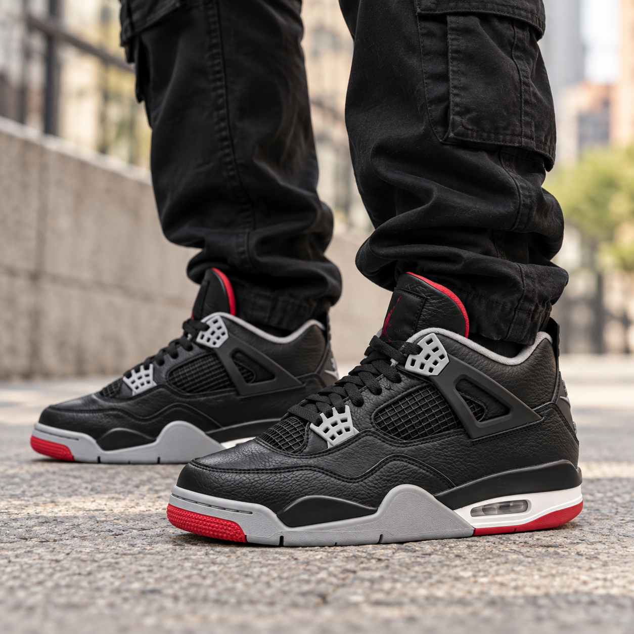 Air Jordan 4 Bred Reimagined