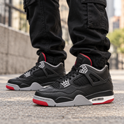 Air Jordan 4 Bred Reimagined