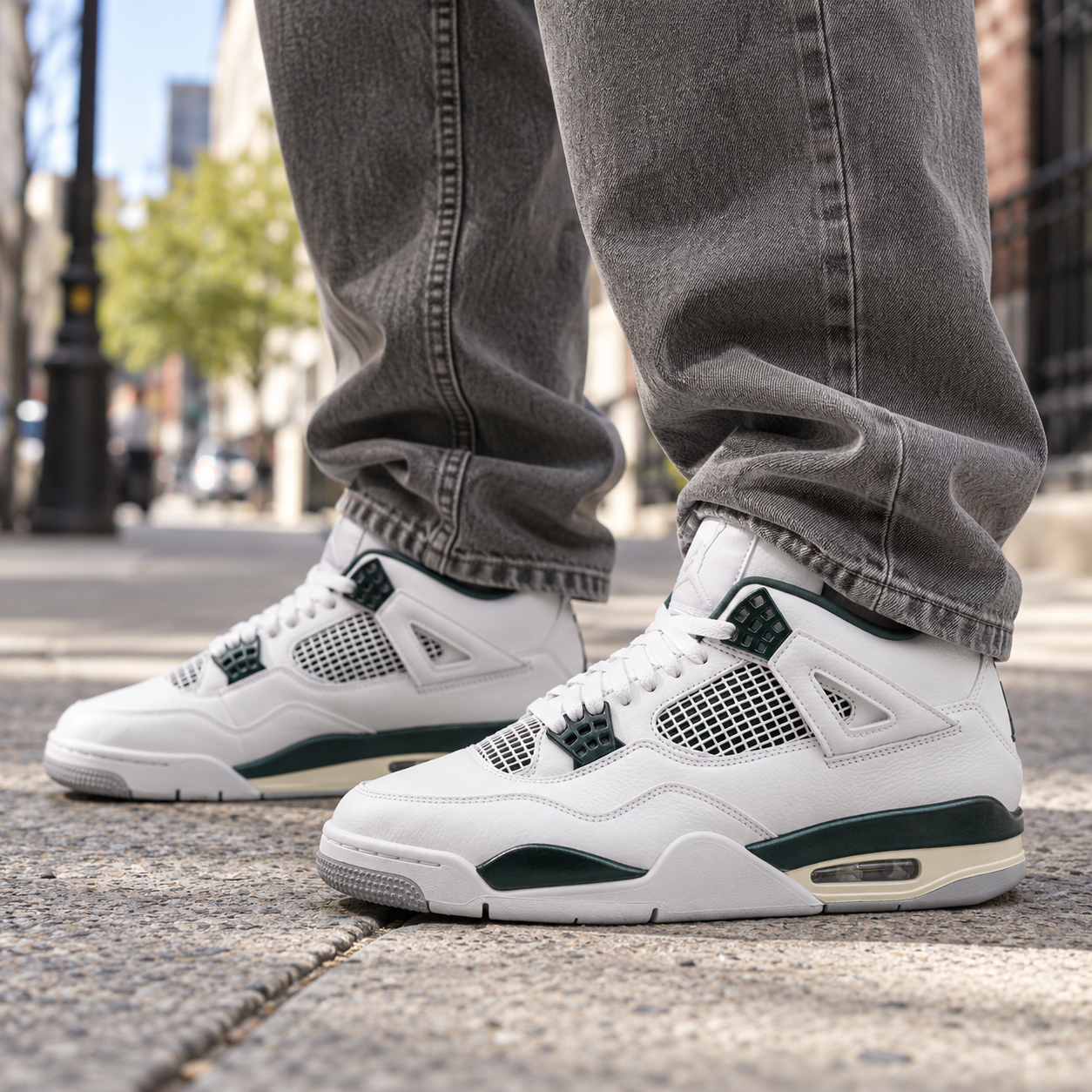 Air Jordan 4 Oxidized Green