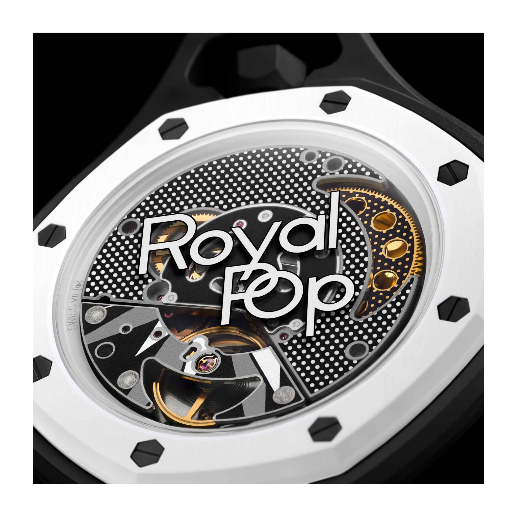 Audemars Piguet x Swatch Bioceramic Royal Pop Ocho Negro - SSX03W101N