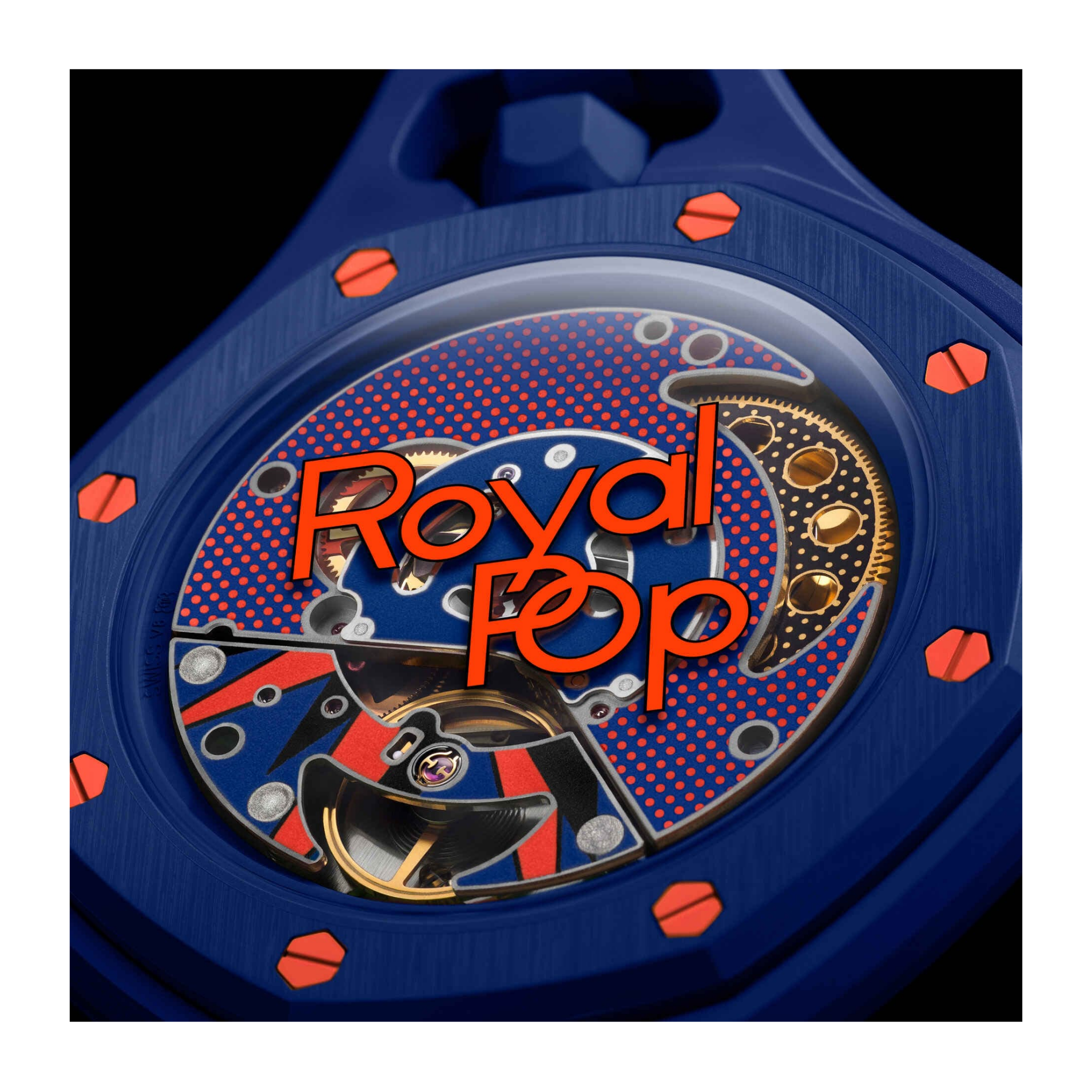 Audemars Piguet x Swatch Bioceramic Royal Pop Orenji Hachi - SSX03L103N