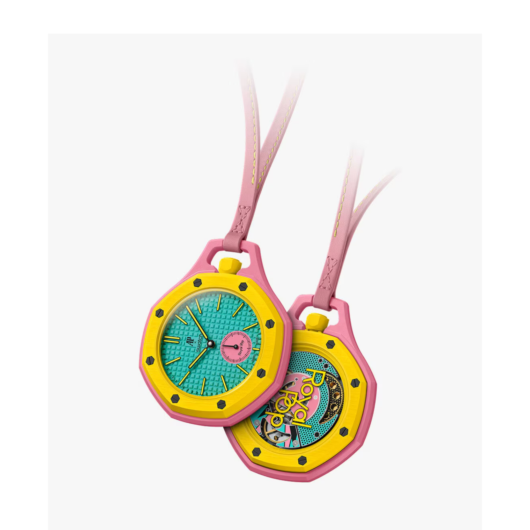 Audemars Piguet x Swatch Bioceramic Royal Pop Otg Roz - SSX03J100N