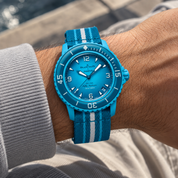 Blancpain x Swatch Scuba Fifty Fathoms Blue Lagoon