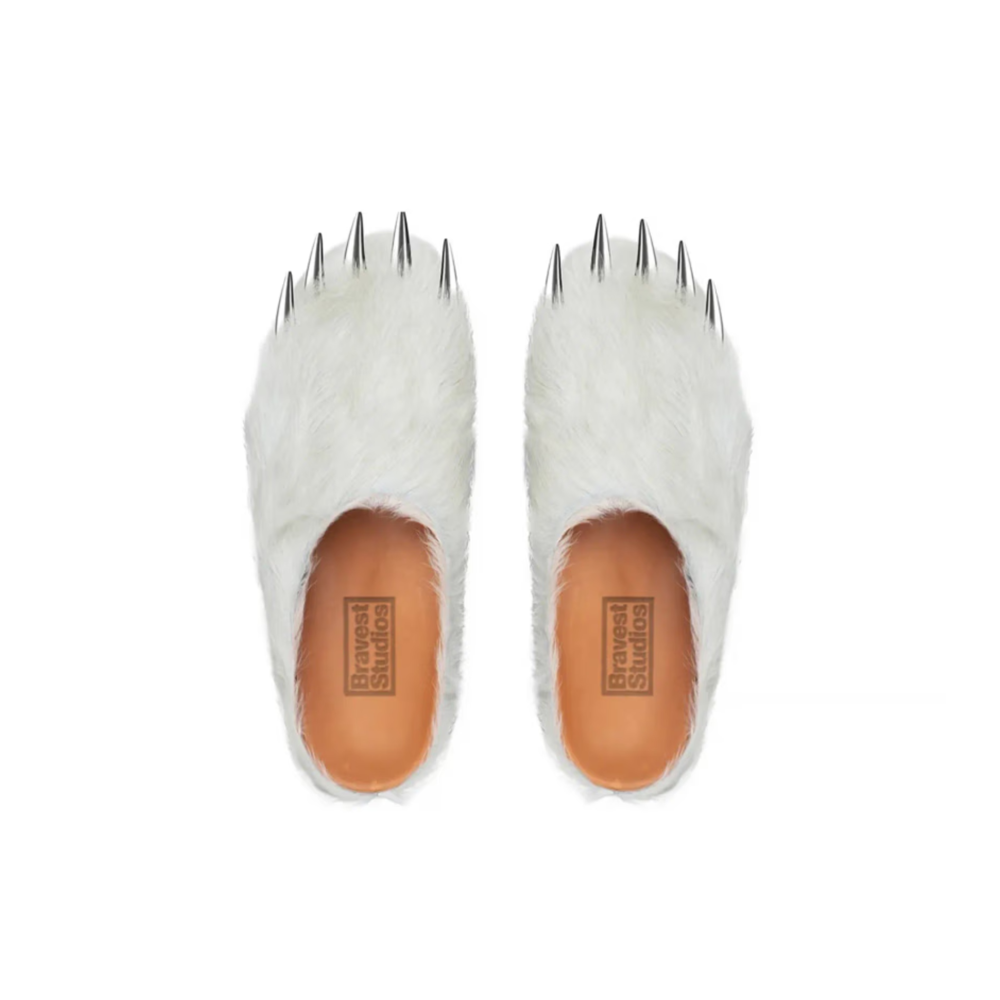 Bravest Studios Bear Claw Mule White