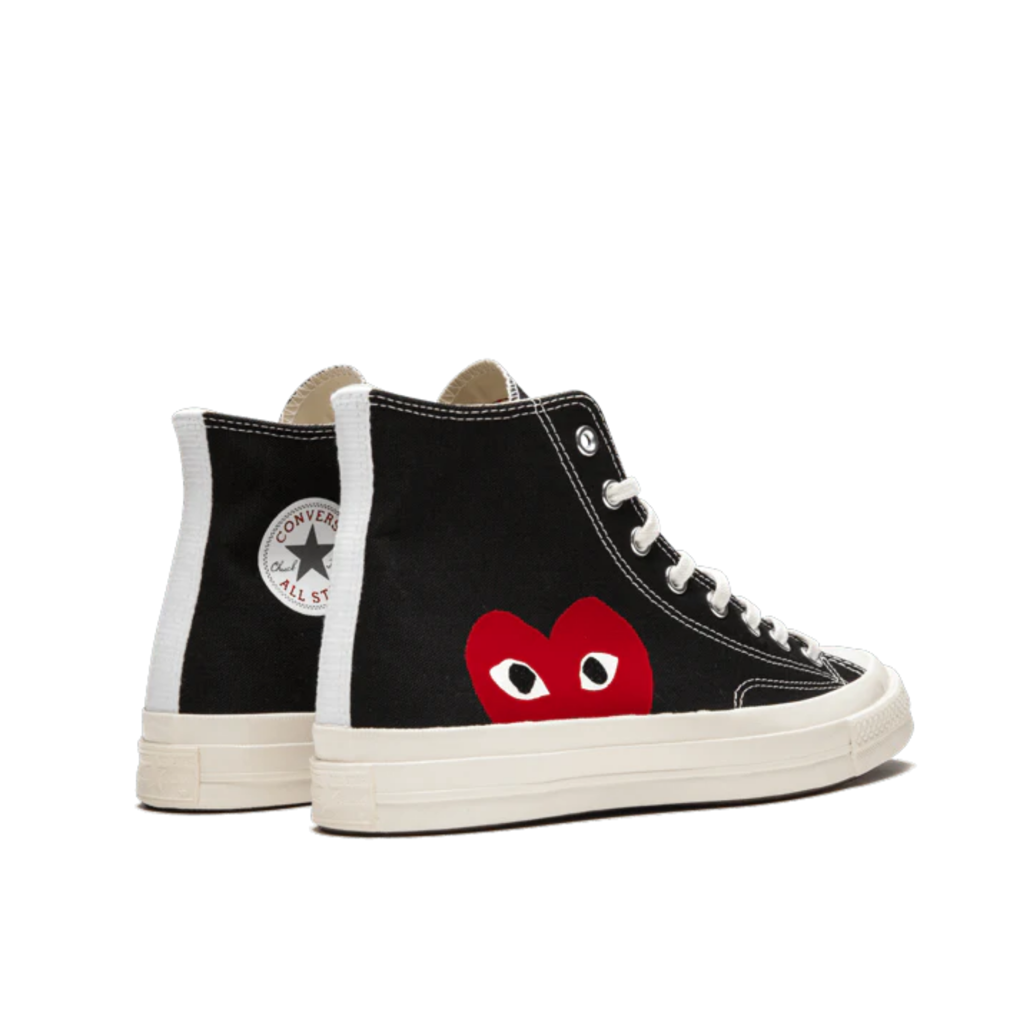 Converse Chuck Taylor All-Star 70s Hi Comme des Garçons PLAY Black 150204C A08791C