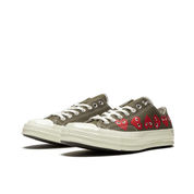 Converse Chuck Taylor All-Star 70s Ox Comme des Garçons PLAY Multi Heart Green 162976C