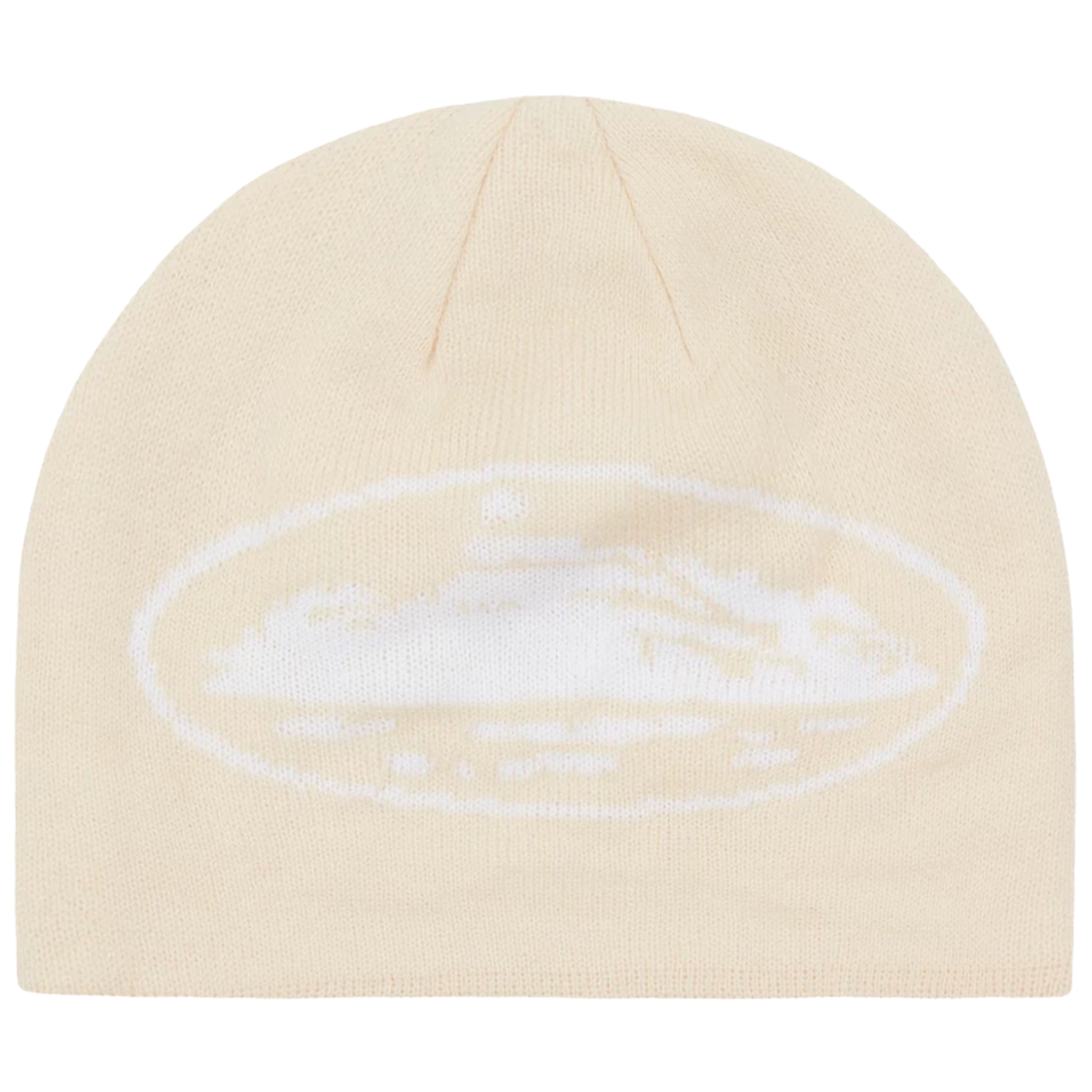 Corteiz Alcatraz Beanie Cream