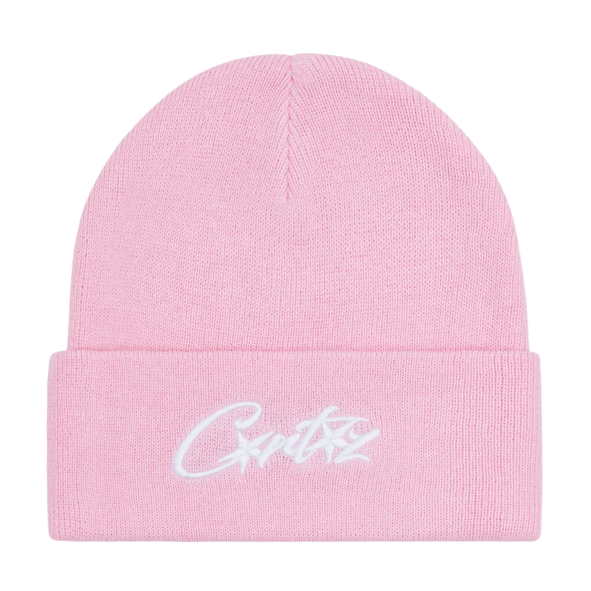 Corteiz Allstarz Folded Beanie Pink