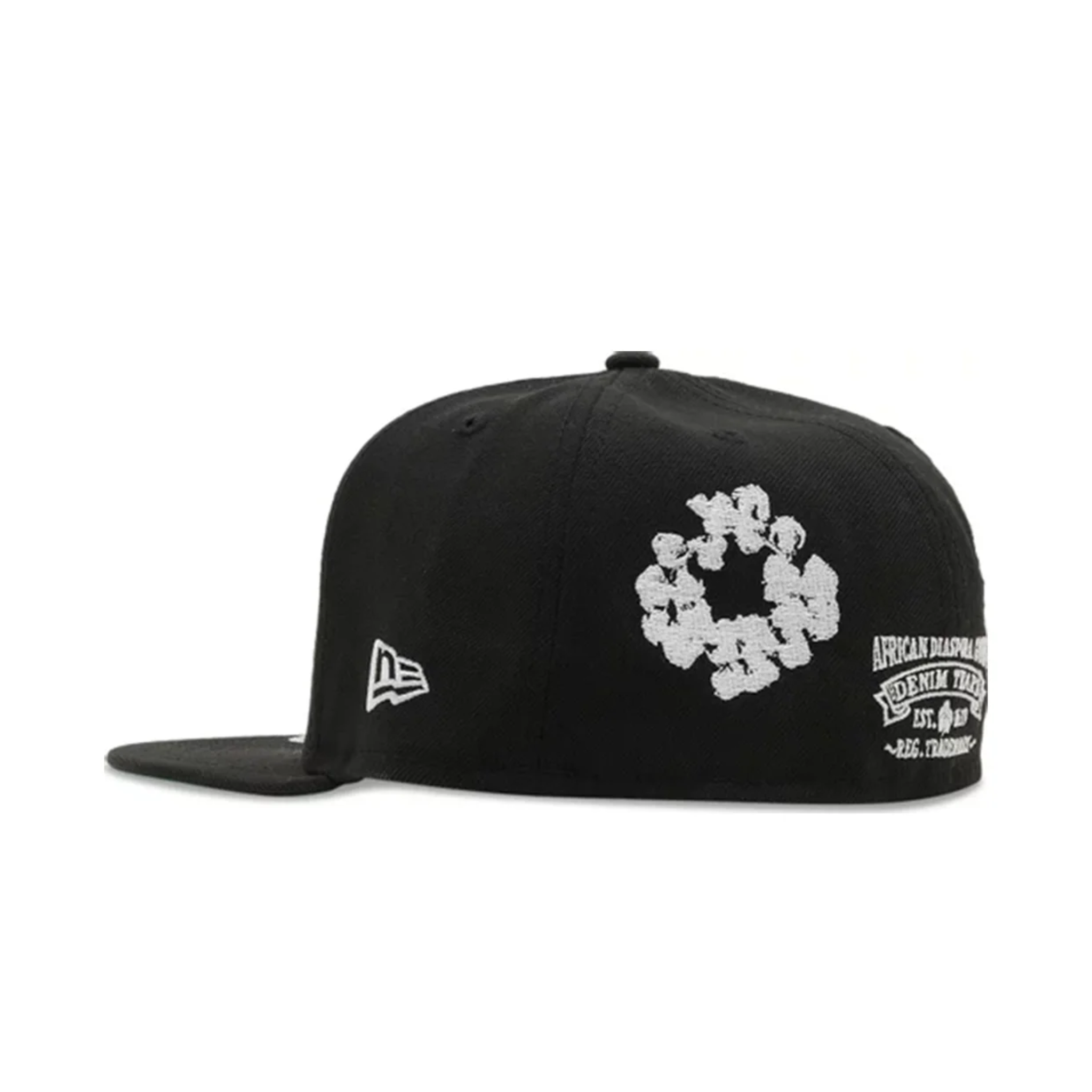 Czapka Denim Tears The Cotton Wreath Cap Black