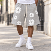 Denim Tears The Cotton Wreath Shorts Grey