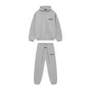 Essentials Fear Of God Komplet Dresowy Fleece Light Heather Grey