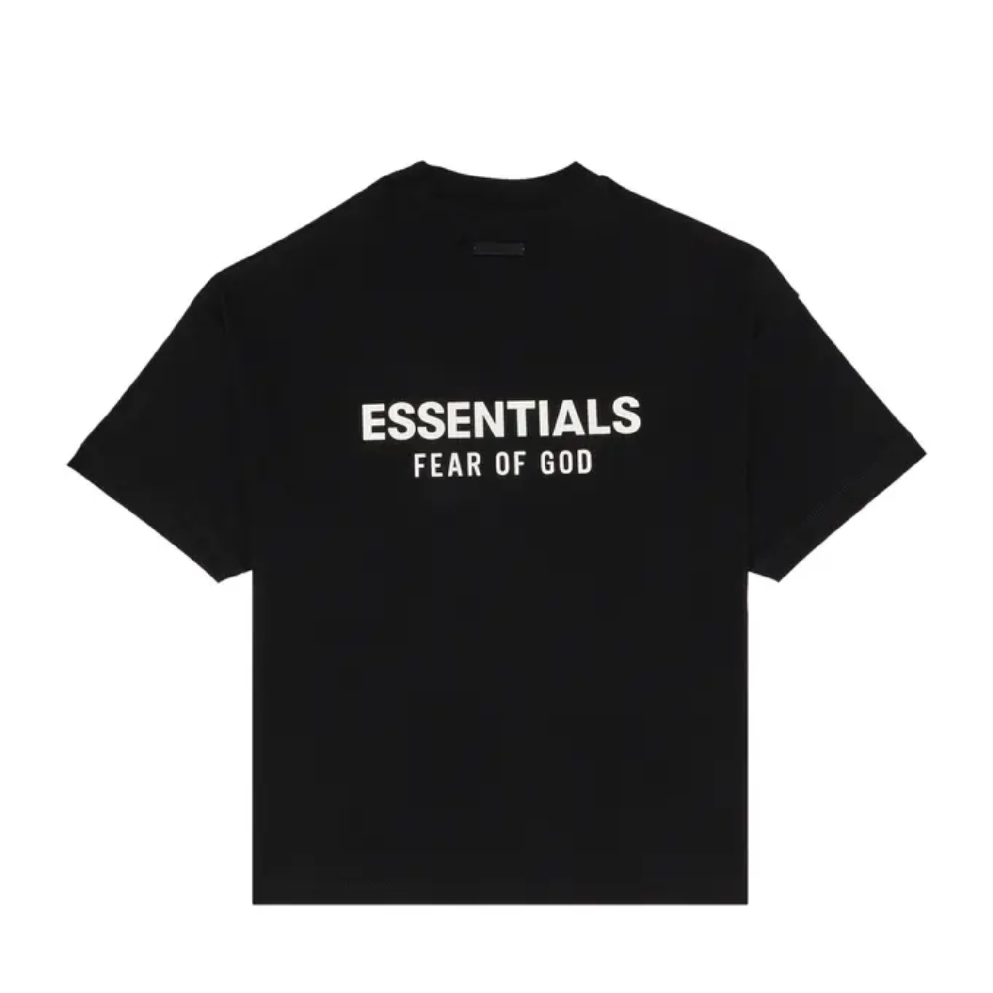 Fear of God Essentials Jersey Crewneck T-Shirt Black