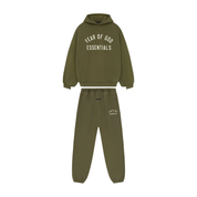 Essentials Komplet Dresowy Military Fleece - 192BT246255F / 130BT242025F