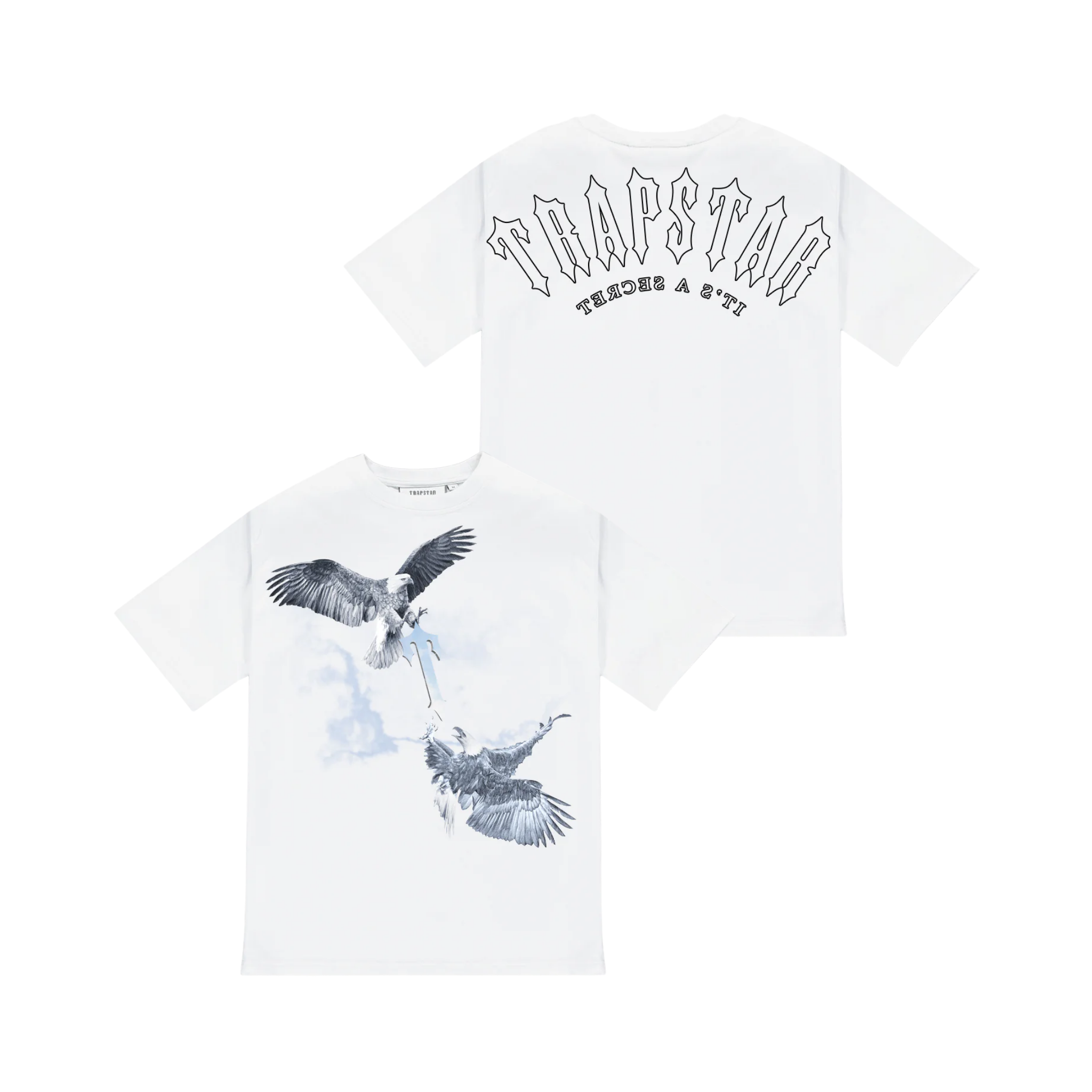 Trapstar Flying Birds Tee White