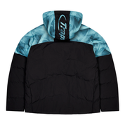 Trapstar Hyperdrive Hooded Puffer Black Blue