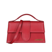 JACQUEMUS Torebka Le Grand Bambino Burgundy
