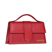 JACQUEMUS Torebka Le Grand Bambino Burgundy