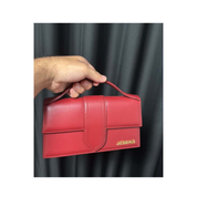 JACQUEMUS Torebka Le Grand Bambino Burgundy