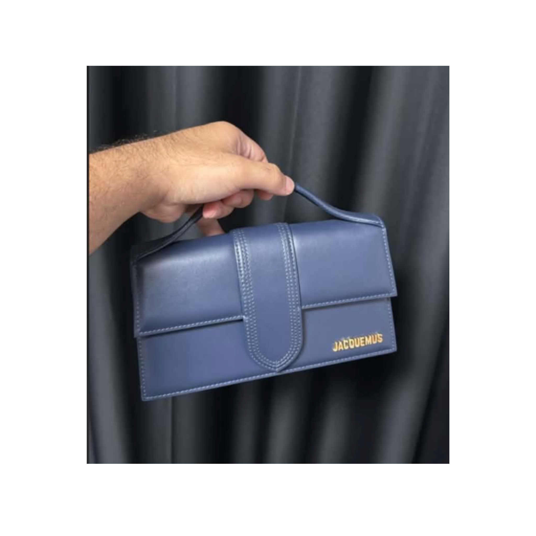 JACQUEMUS Torebka Le Grand Bambino Navy