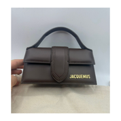 JACQUEMUS Torebka Mini Bambino Dark Brown