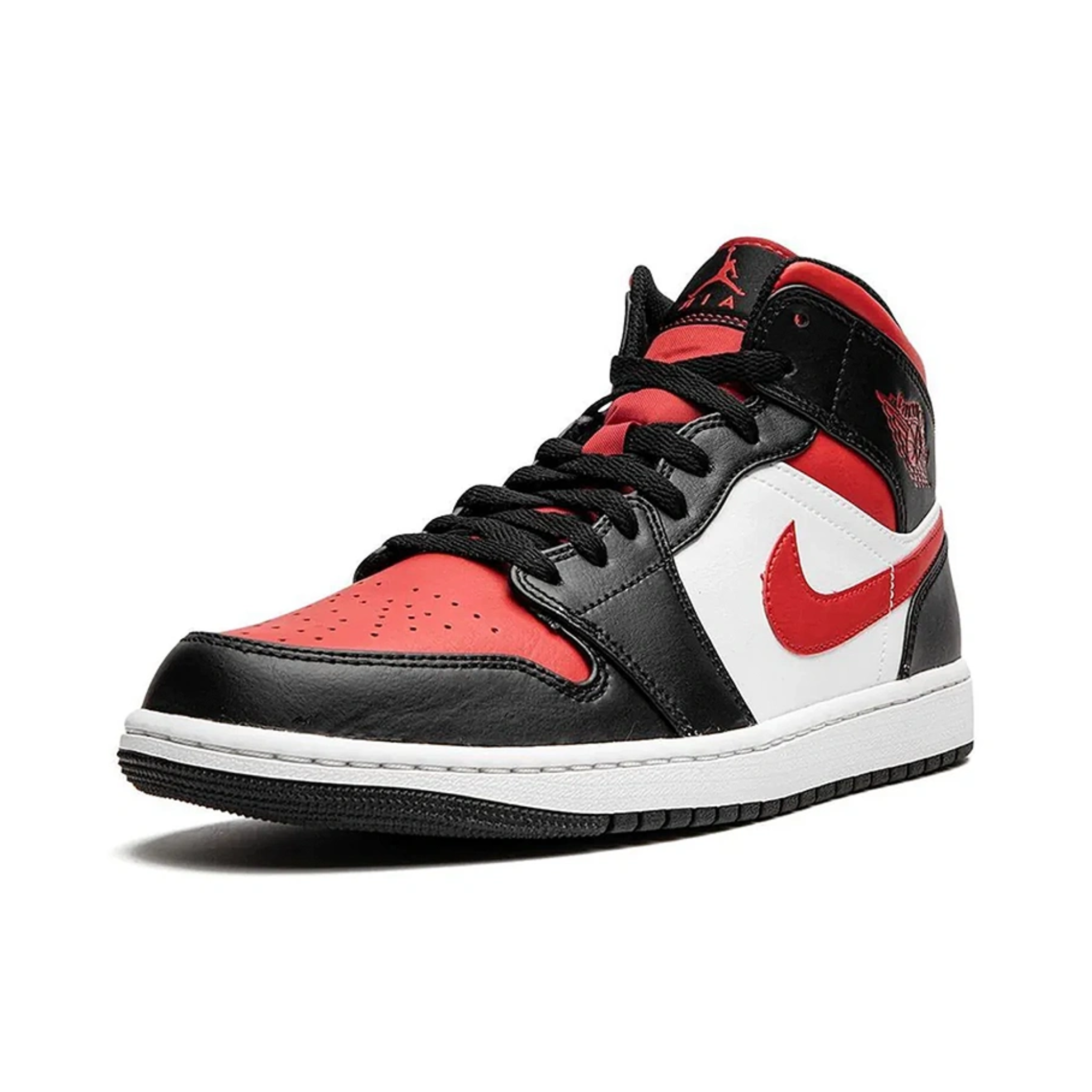 Jordan 1 Mid Black Fire Red *OKAZJA*