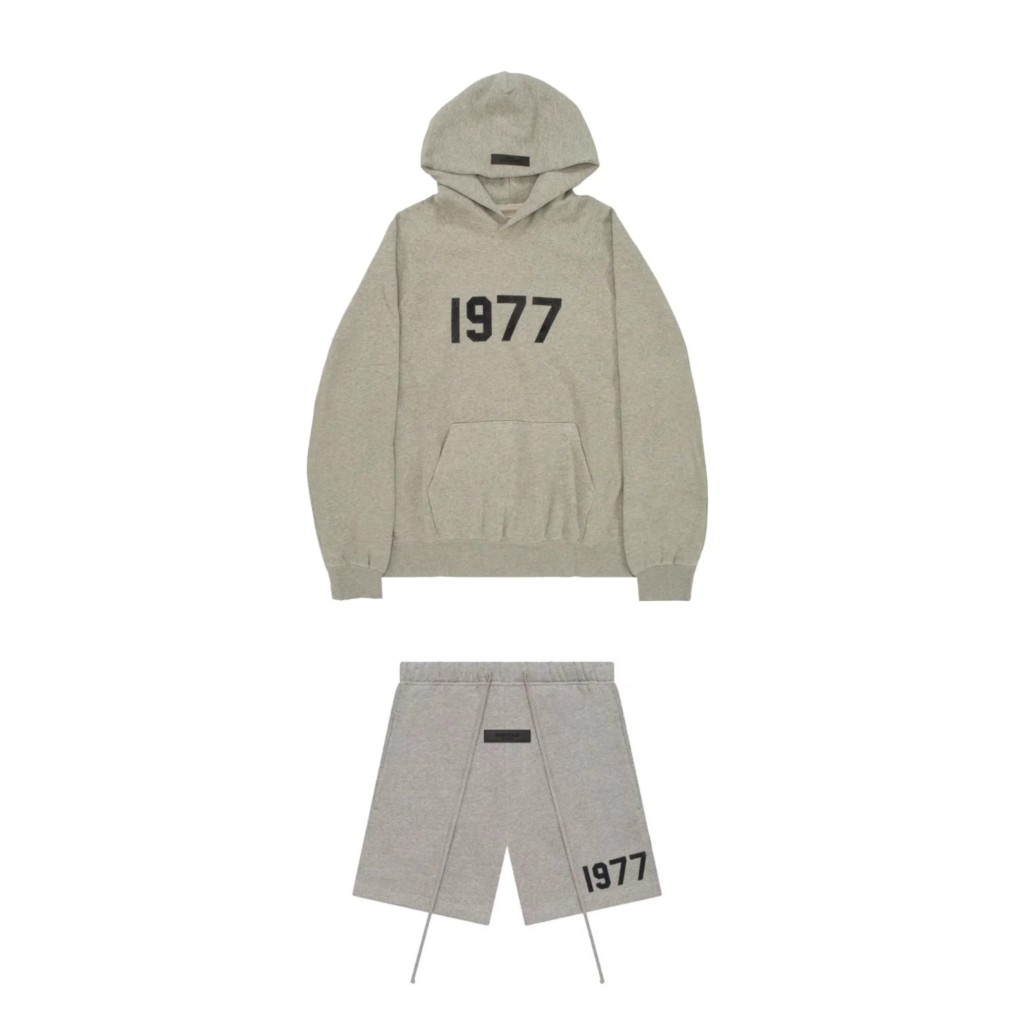 Komplet Essentials Bluza + Spodenki 1977 Dark Oatmeal