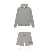 Komplet Essentials Bluza + Spodenki Dark Oatmeal