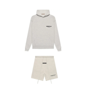 Komplet Essentials Bluza + Spodenki Light Oatmeal