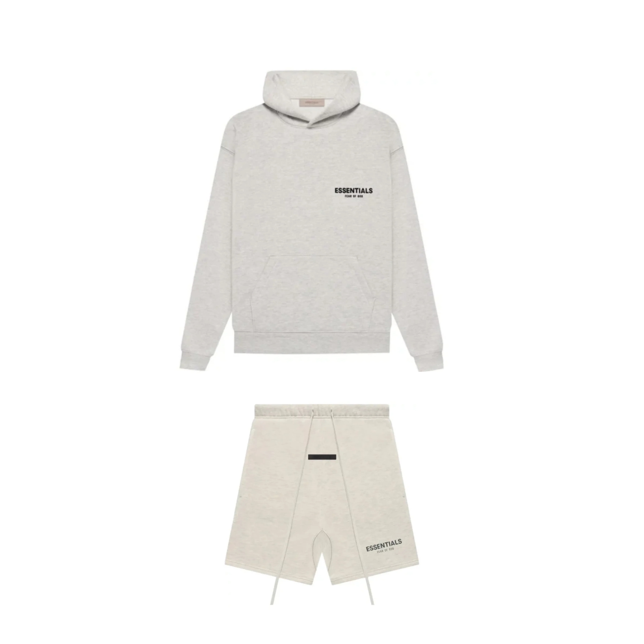 Komplet Essentials Bluza + Spodenki Light Oatmeal