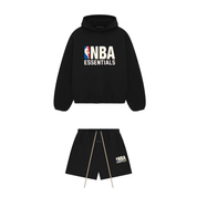 Komplet Essentials Bluza + Spodenki NBA Black