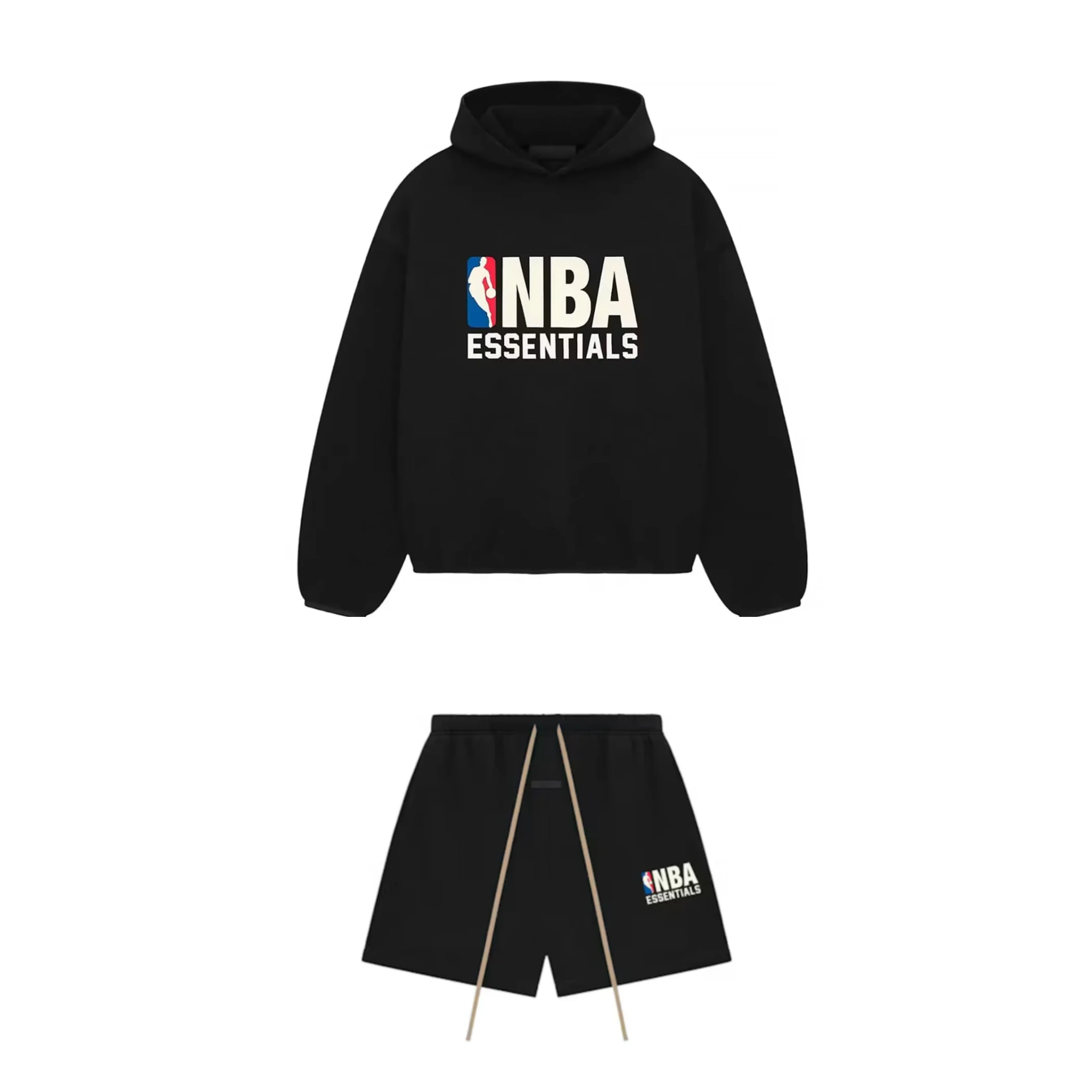 Komplet Essentials Bluza + Spodenki NBA Black