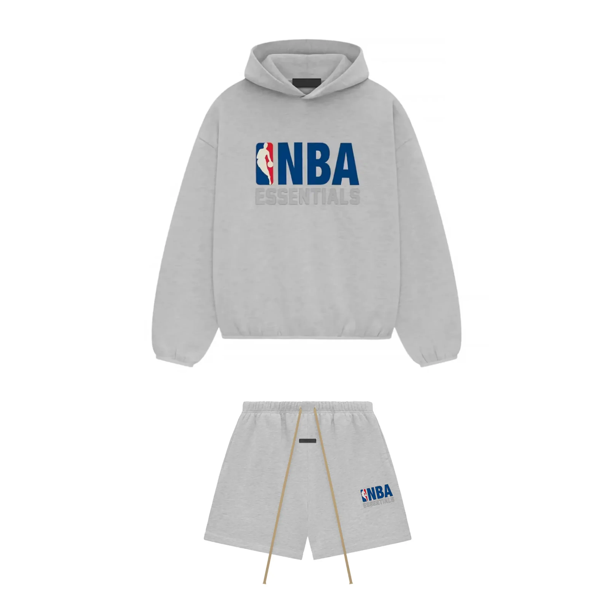 Komplet Essentials Bluza + Spodenki NBA Grey
