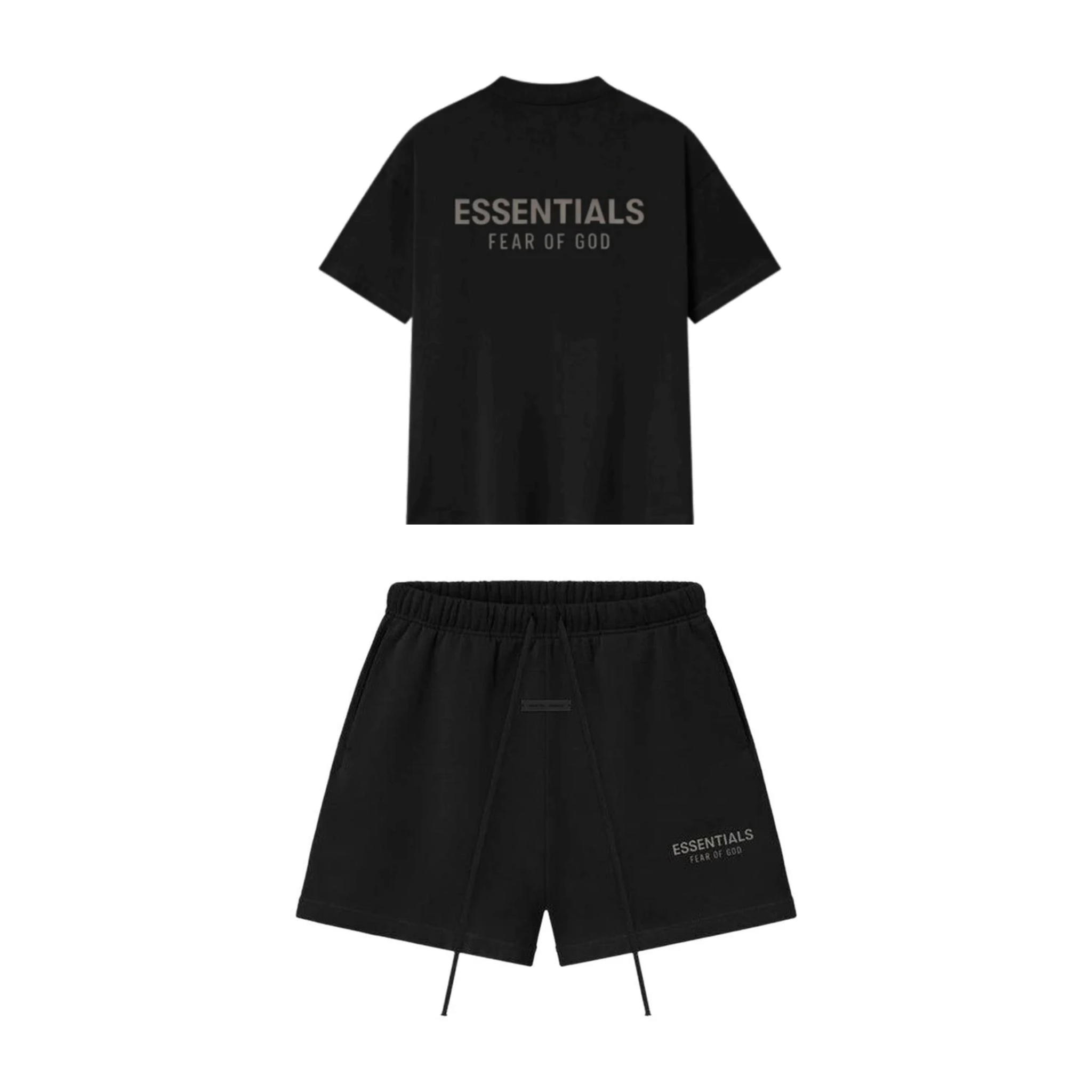 Komplet Essentials Set Jet Tripple Black